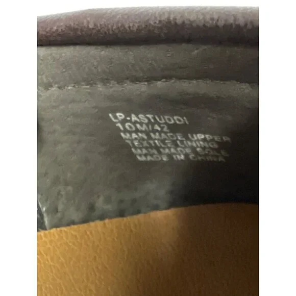 Lucky Brand Women's Shoes Moccasins LP-Astuddi Brown Heart Peace Clover Size 10 - Picture 9 of 9